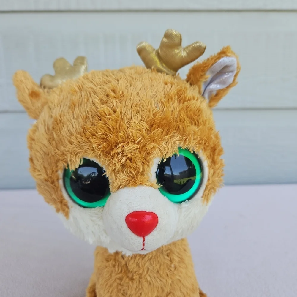 Ty Beanie Boos Alpine the Reindeer Plush 9
